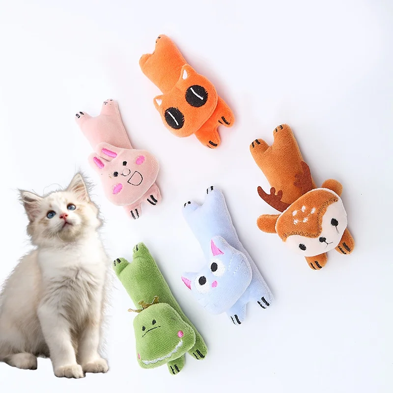 

Cat Toys Pet SuppliesCat ToysAnimal ToysCute Plush DollsCat Throwing Toys Pet Interactive Toys Kitten Toys Cat Accessories Pet