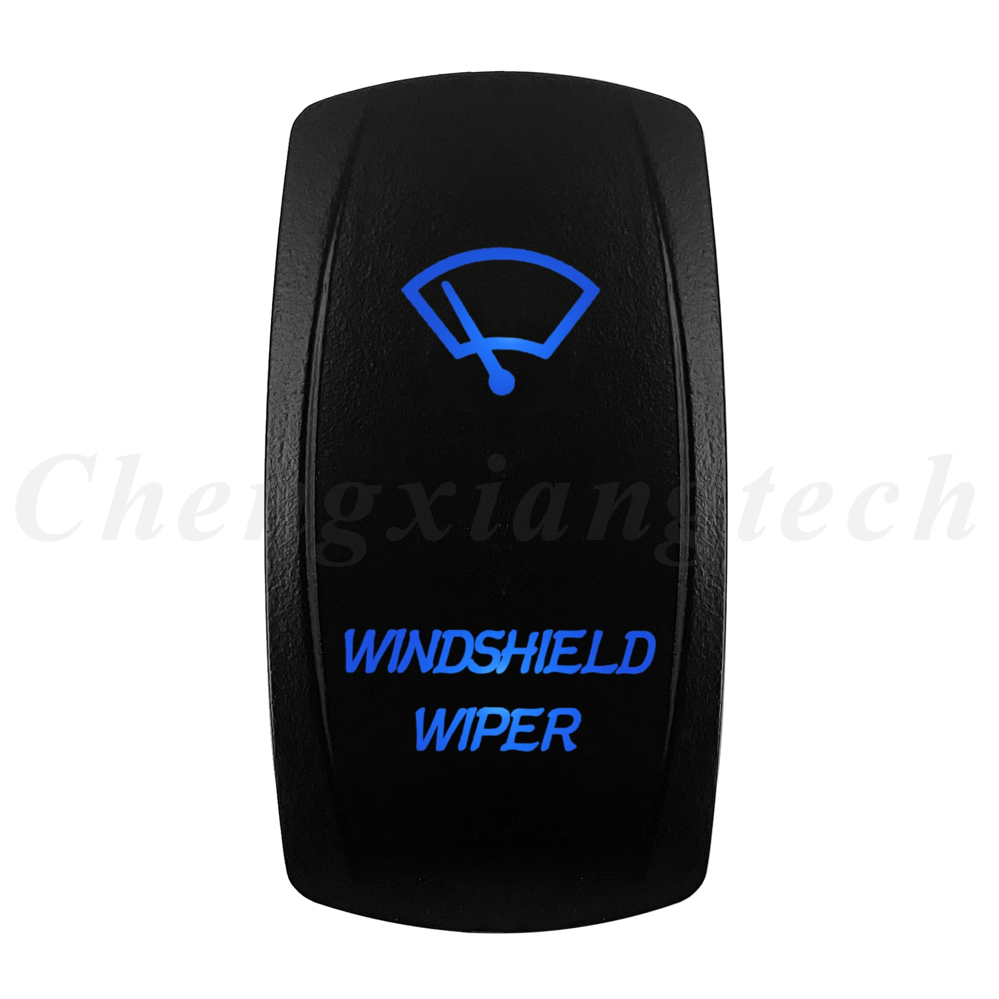 

WINDSHIELD WIPER Car Boat Blue Led 5 Pin Rocker Switch 12V 20A SPST ON OFF Toggle Switch Accessories for Carling NARVA Jeep 4X4