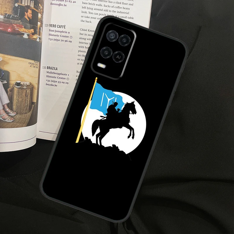 Фото Чехол для телефона Dirilis Ertugrul Kayi Flag для Oppo A38 A18 A58 A78 A98 A79 A40 A60 A80 A16 A76 A96 A15 A74 A94 A54 A77 A17 №2