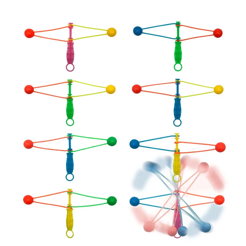10 sztuk tradycyjny nostalgiczny młotek na biegunach wypoczynek małe zabawki dla dzieci piłka ręczna podwójny zderzak plastikowy festiwal