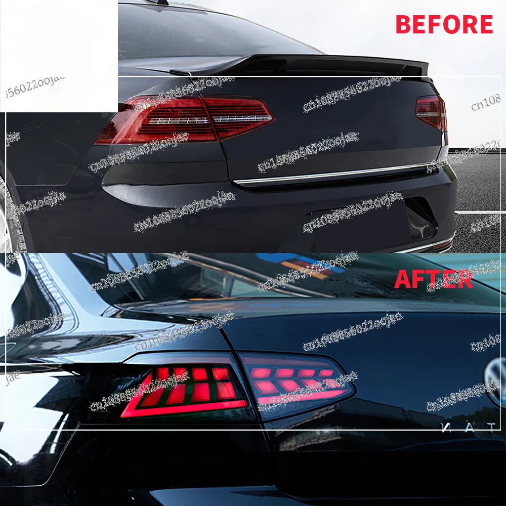 Задний фонарь автомобиля для VW Magotan последовательный указатель поворота задний