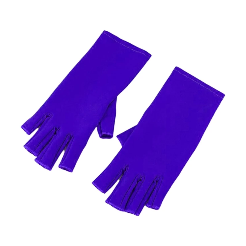 

Перчатки с защитой от УФ-излучения для маникюра, перчатки с защитой от УФ-излучения для гель-лака, профессиональные перчатки без пальцев, инструмент для маникюра и дизайна ногтей