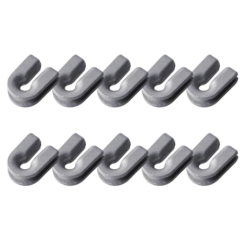 

N0HB 10 Pieces/set Trimmer for Head Eyelet Bump Sleeve for Partner Trimmer for Head P25 P35 545003365 Iron Made Durable