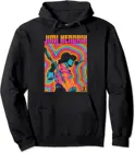 Jimi Hendrix красочный Ретро Vibe линии пуловер Толстовка