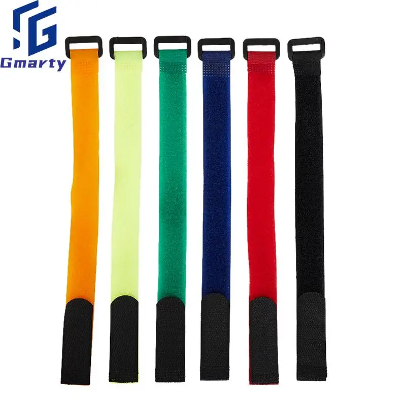 

10Pcs 2*30cm MTB Bicycle Fixie Straps Multifunctional Reusable Fastening Bike Tie Nylon Hook & Loop Strap Cable Ties