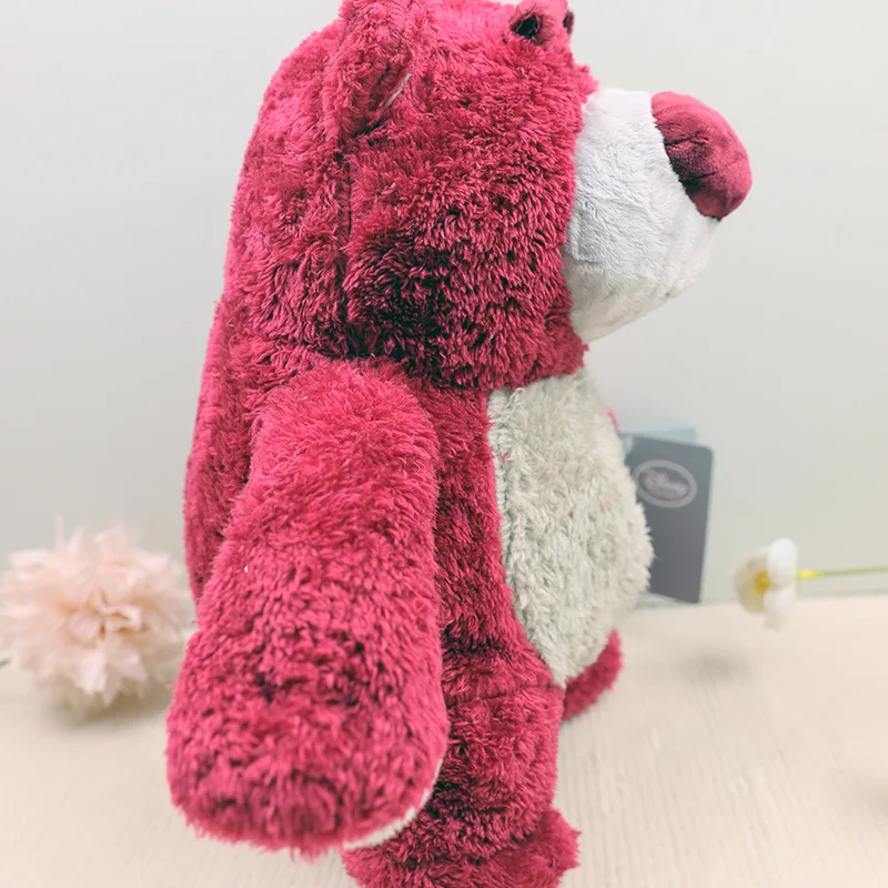 Милые пушистые плюшевые игрушки Lotso Huggin Bear с ароматом клубники, мягкие плюшевые фигурки Pixar, подарок для девушки, аниме-персонаж (art.: 3920db54bbbf3) - 3920db54bbbf3