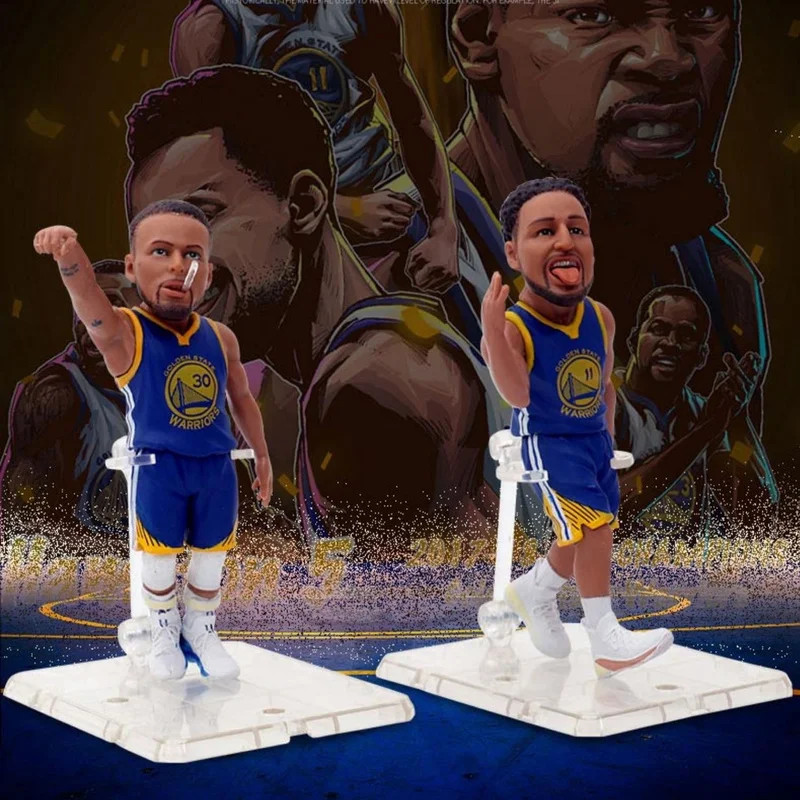 

NBAed Basketball Player Action Figure Superstar James Curry Harden Thomson Figurine Doll Adult Kids Doll Toy Crafts Best Gift