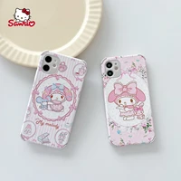 sanrio melody for iphone 13 13 pro 13 pro max 12 12 pro 12 pro max 11 11 pro 11 pro max x xs max xr shock resistant phone case