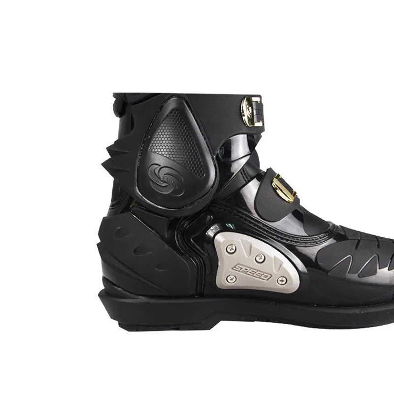 Riding Trider 100% новые мотоциклетные ботинки кожаные длинные туфли до колена для