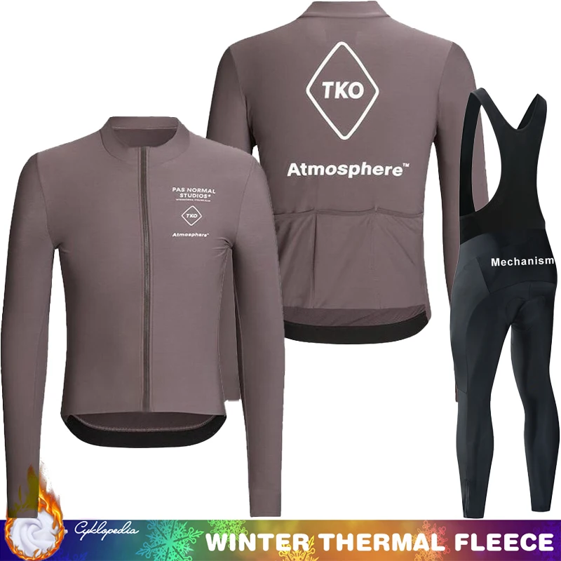 

Sportswear Men Mtb PNS Winter Thermal Fleece Cycling Jersey Male Clothing Man Men's Bike Clothes Pants Uniform Sleeve 2024 Bib