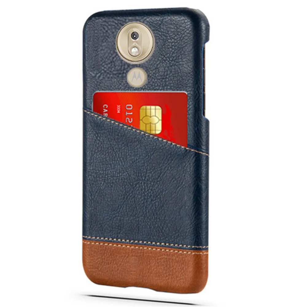 

Wallet Case For Moto G7 Play Case Mixed Splice PU Leather Card Holder Cover For Motorola Moto G7 Plus Power Case for Moto G7Play