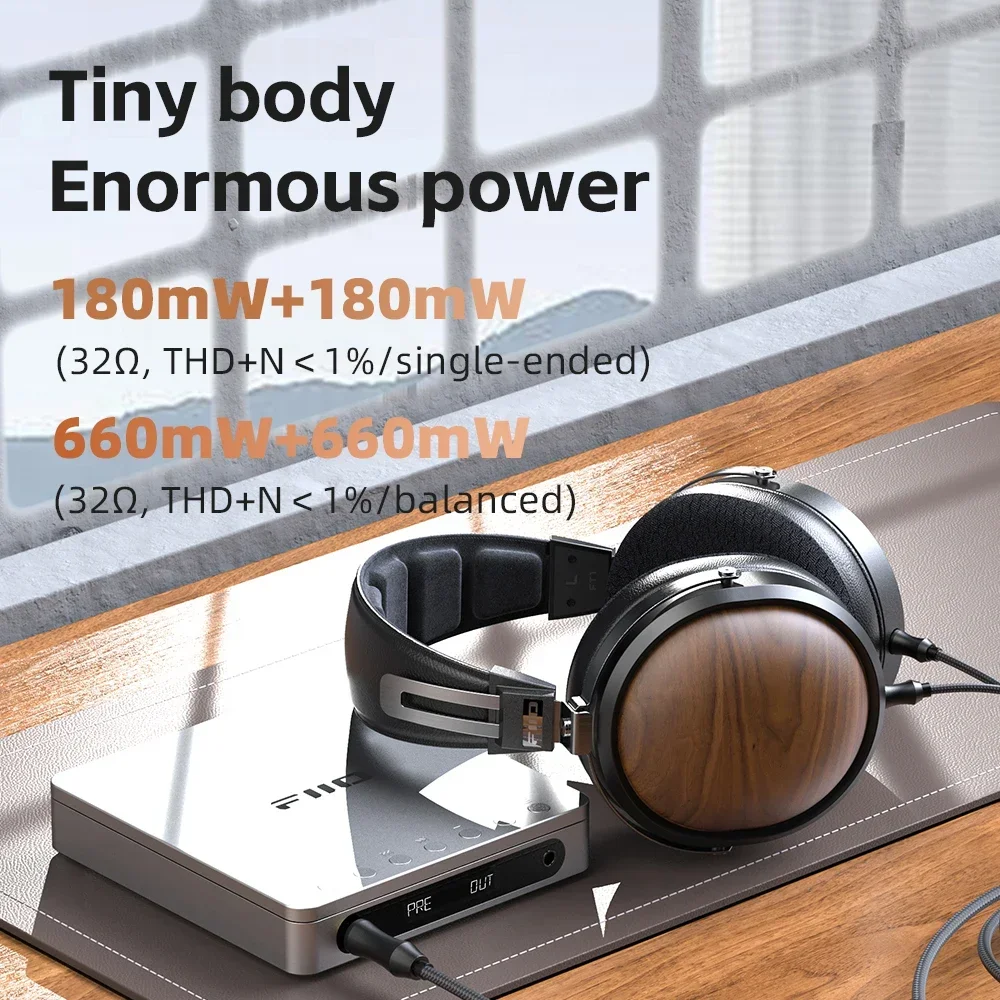 Фото Многофункциональный портативный стерео CD-плеер Fiio DM13 с долговечной батареей, поддержкой USB-репликации, оптическим/коаксиальным/3,5 мм/4,4 мм входом №4