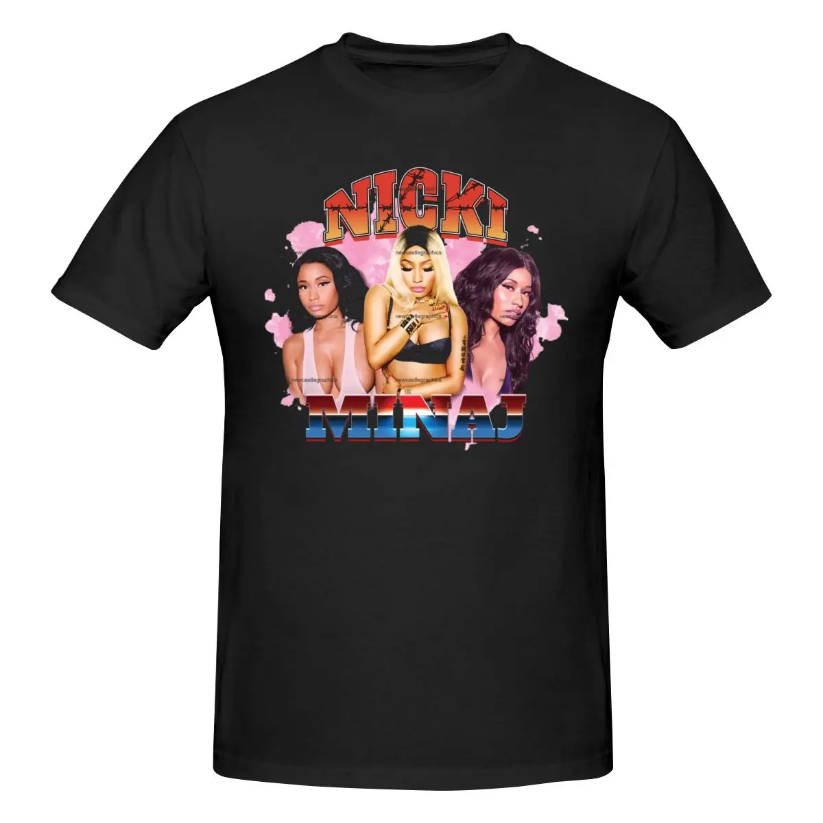 Nicki Minaj Мужская Классическая хлопковая футболка унисекс для мужчин и женщин