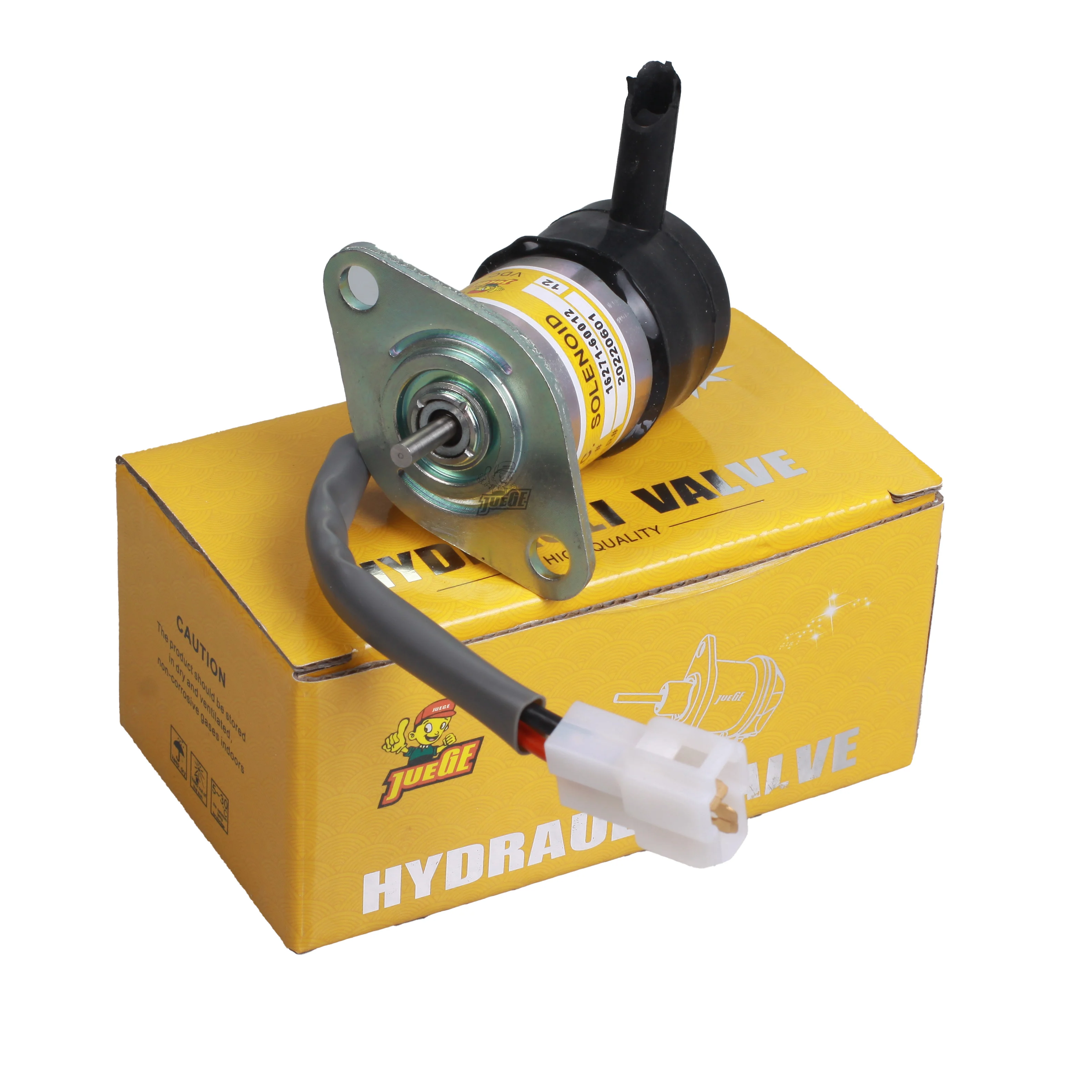 Стопорный электромагнитный клапан экскаватора Kubota 16271-60012 052600-4151