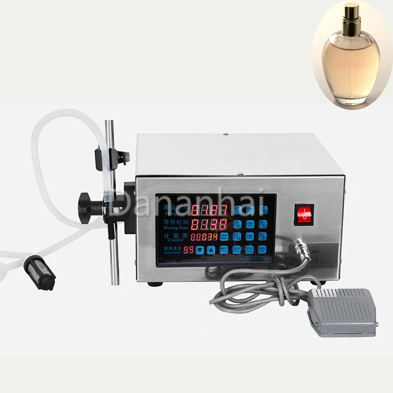 Популярная полуавтоматическая машина для розлива жидкостей с ЧПУ