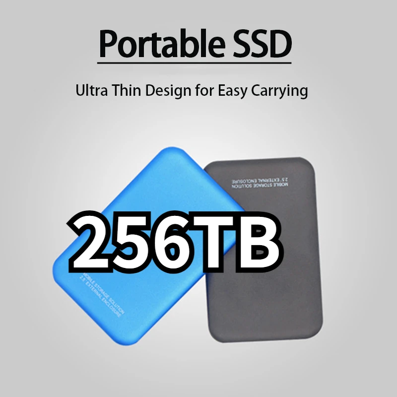 

Solid State Drive 4TB 8TB 30TB High Capacity Portable SSD for Laptop Windows Hard Disks USB3.1 High-Speed External Mobile Drives