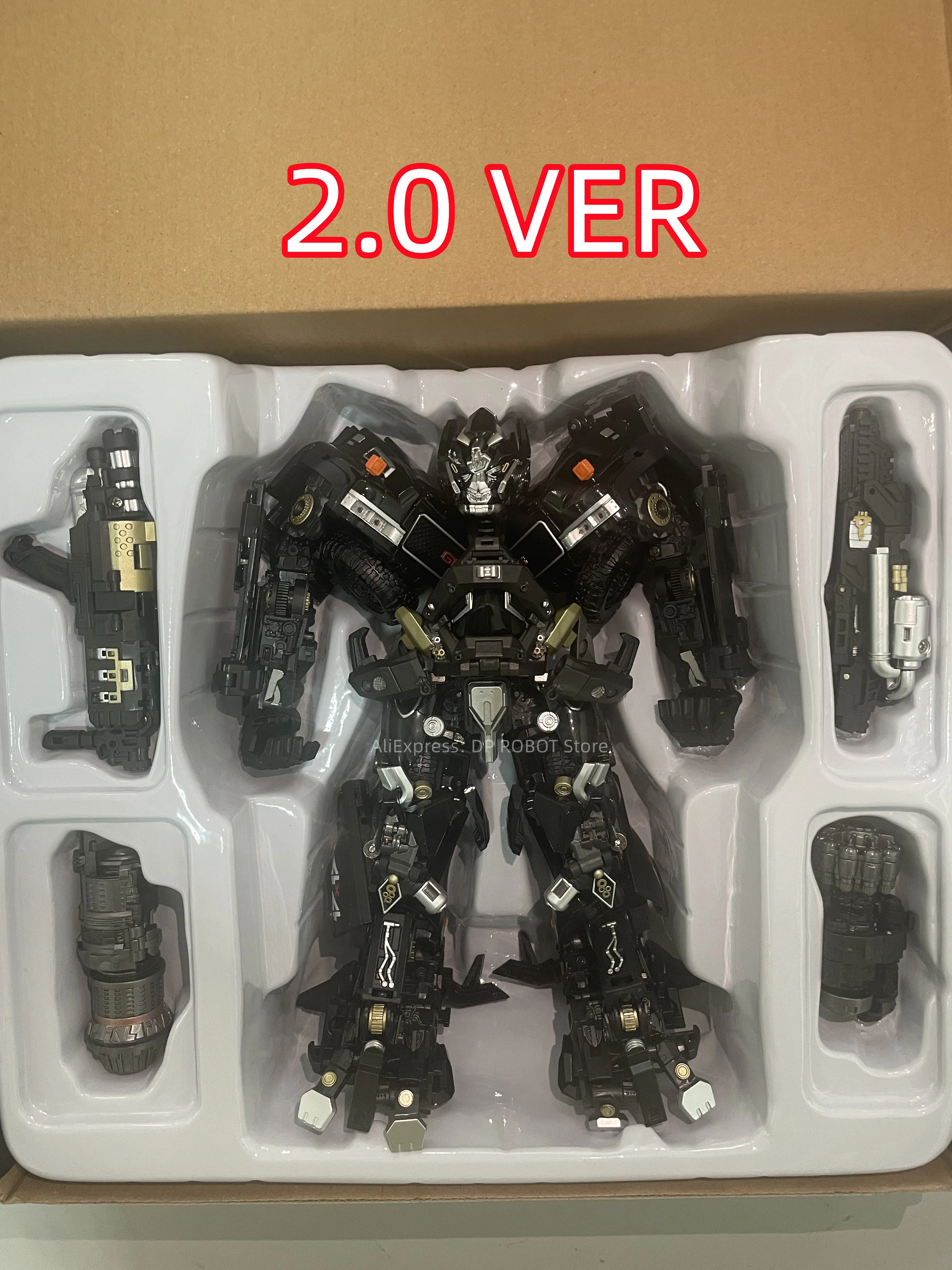 WJ WEIJIANG MPM06 Ironhide Трансформер Металлическая фигурка