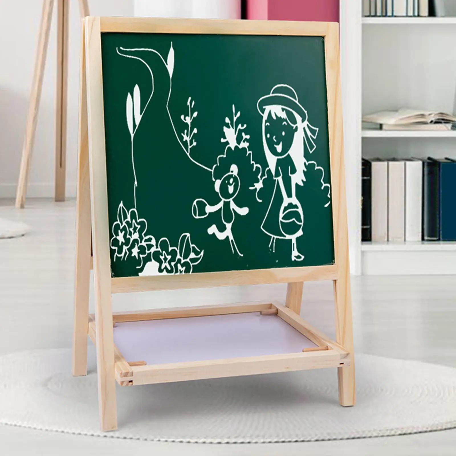 

Стационарный мольберт, бумажная подставка для раннего обучения, обучающая игрушка, набор для рисования для девочек