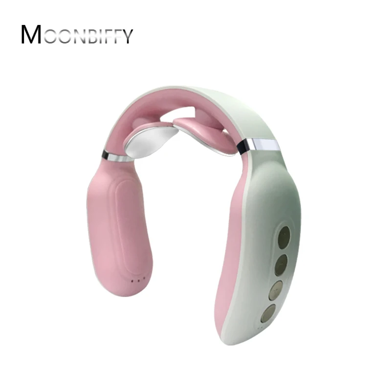 

Neck Massager Smart Portable Neck Massage 6 Modes 15 Strengths Smart Deep Tissue Trigger Point Massage Massager Relax Household