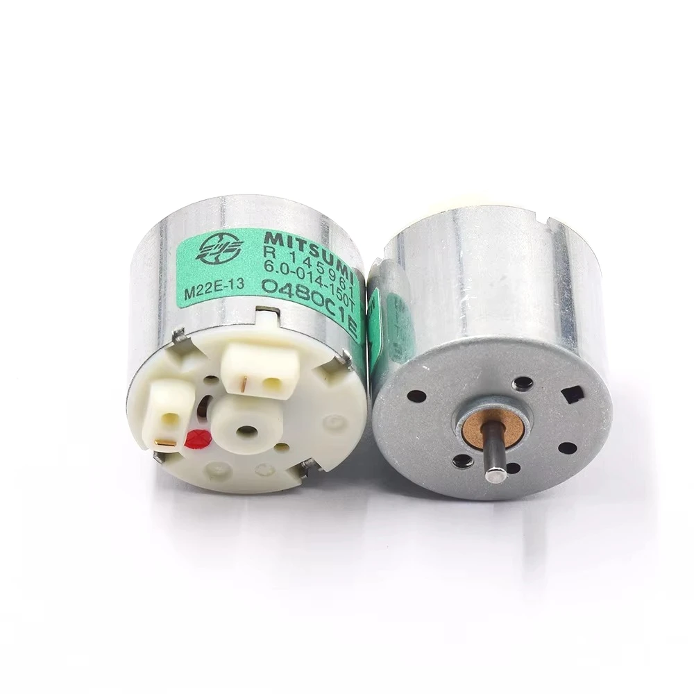 Фото Мини-круглый 22 мм MITSUMI M22E-13 Двигатель постоянного тока 5 В 6 В 9 В 12 В 6-полюсный микроэлектрический двигатель с большим крутящим моментом для тату-машины Бритвы №4