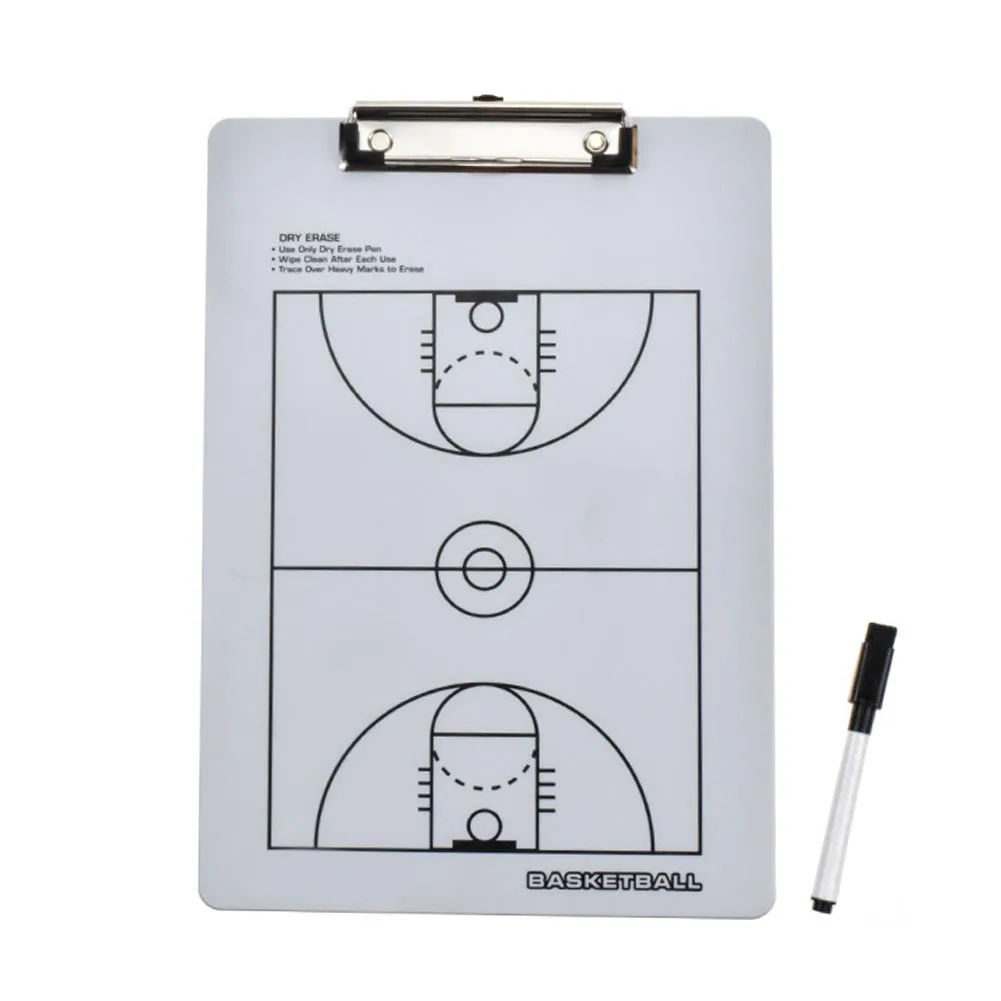 

Whiteboard Portable Strategy Multipurpose Marker Guidance Waterproof Dry Erase Football Basketball Wear Resistant Coaching Board