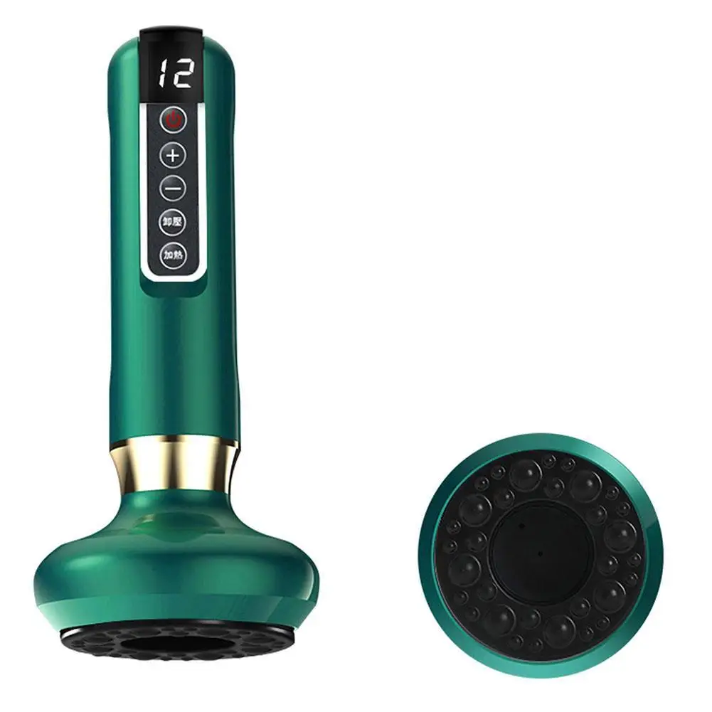 

Умное электрическое устройство для всасывания и нагрева, массажер для тела, вакуумная сжигалка жира для похудения