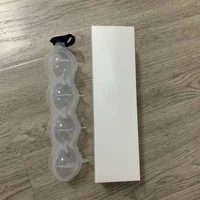 round ice mould ice ball maker diy ice cream mold plastic whiskey ice cube round ice ball grid party for bar kitchen accessories