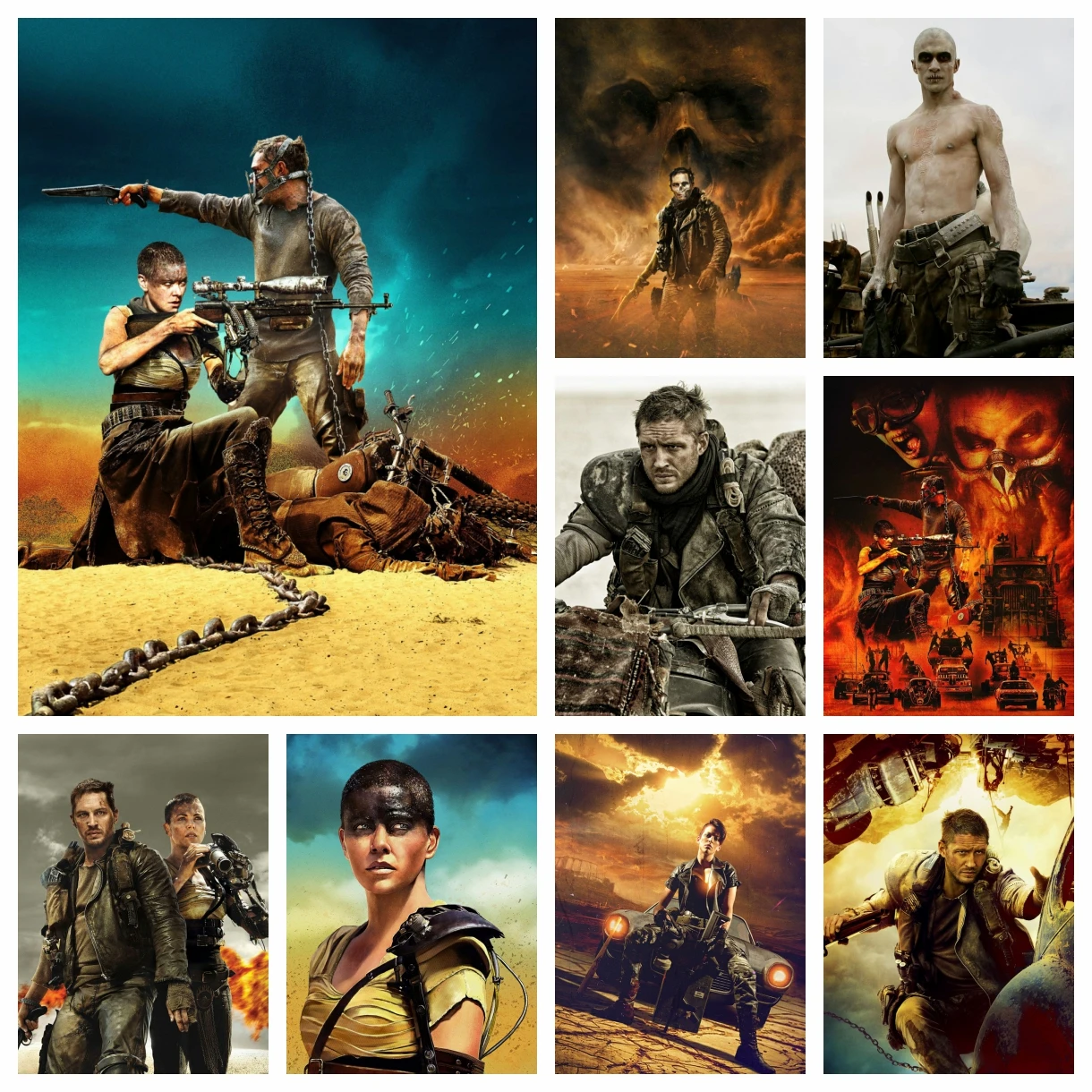 

Mad Max Movie Diamond Mosaic Painting Classic Film Cross Stitch Rhinestones Pictures Art Full Drill Embroidery Craft Home Decor