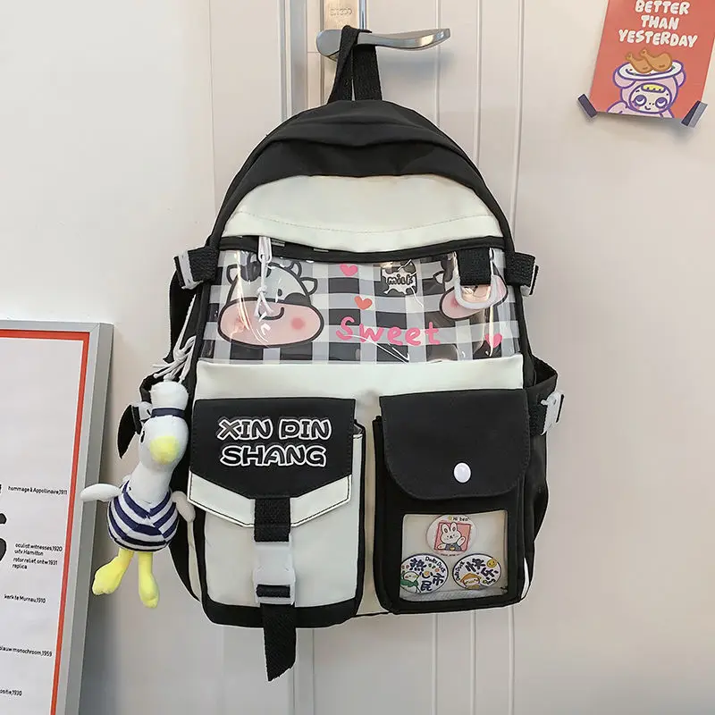 

Dropshipping school bag for girls primary school students ins kawaii backpacks for students children shoulder bags