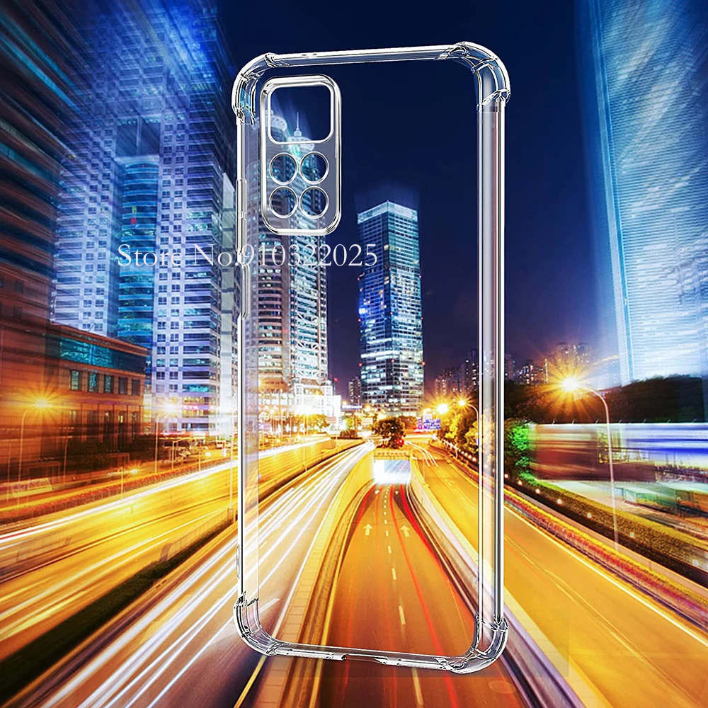 

Силиконовый чехол для Xiaomi Redmi Note 11 11S 11T 10 10S 10T 9 8 Pro 10A 10C, прозрачный Ультратонкий Мягкий чехол-накладка, 50 шт.