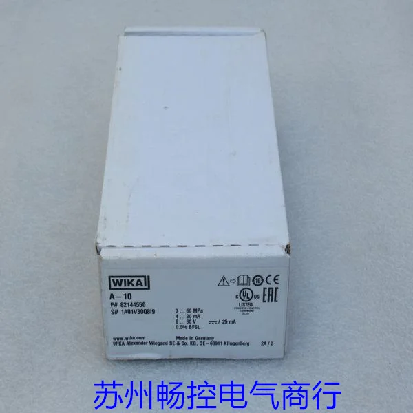 * Распродажа Новый немецкий датчик давления WIKA A-10 Spot 0-60Mpa 82144550