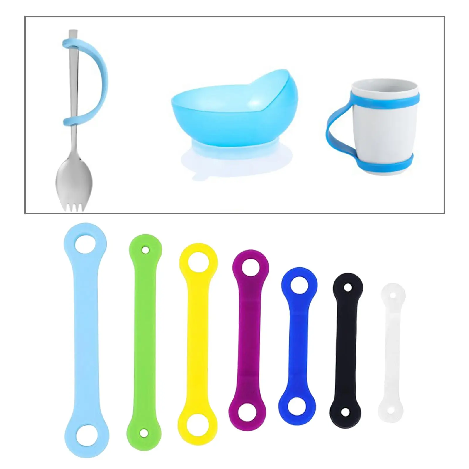 Анти-встряхивание еды помощь посуда силиконовый инструмент ограниченный