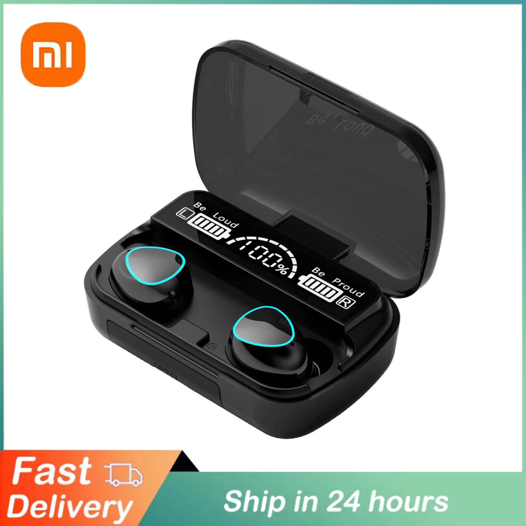 

Xiaomi TWS Wireless Headphones M10 Bluetooth Earphones Waterproof with Power Bank 3D Touch Control Headsets for Smartphone