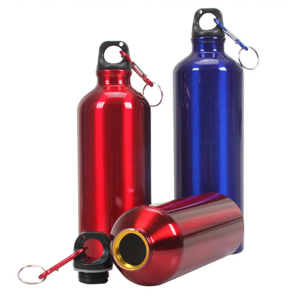 

New 500ML Thermos Cup Double Aluminum Wall Vacuum Flask Insulated Bottles Sports Travel Climbing Hiking Drinkware Water Bottle