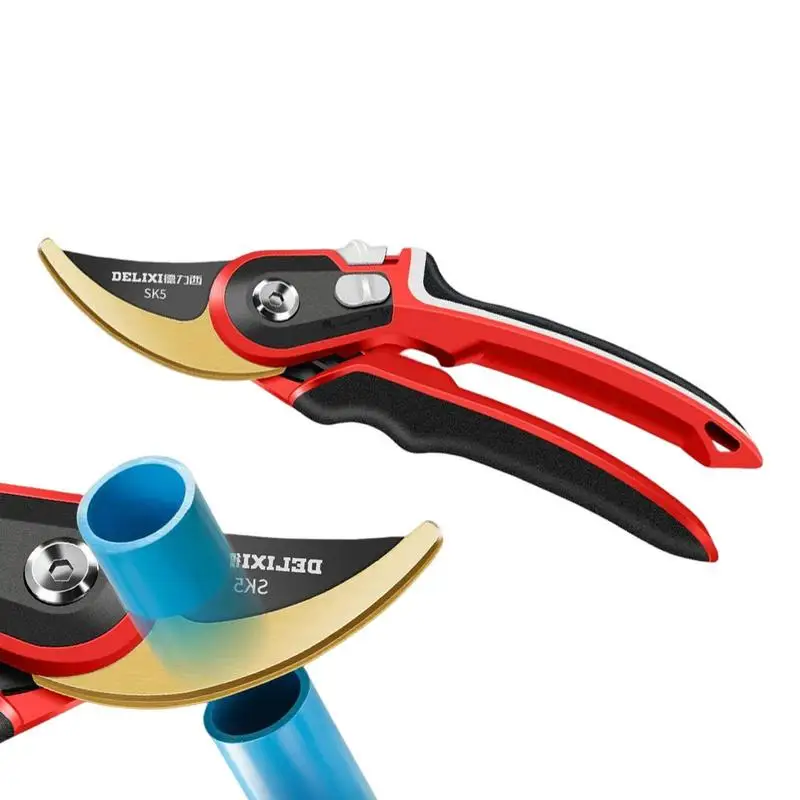 

Gardening Scissors Flower Shears Differential Opening Angle Hand Shears Garden Pruners With Anti-vibration Cushion Gardener