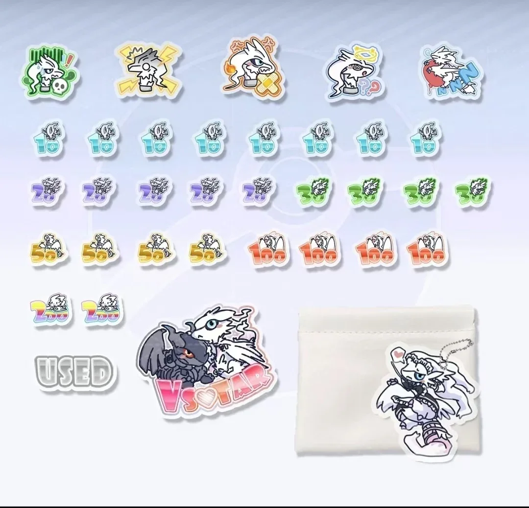 Счетчик повреждений покемонов индикатор используемая доска Vstar Borad ролевая игра