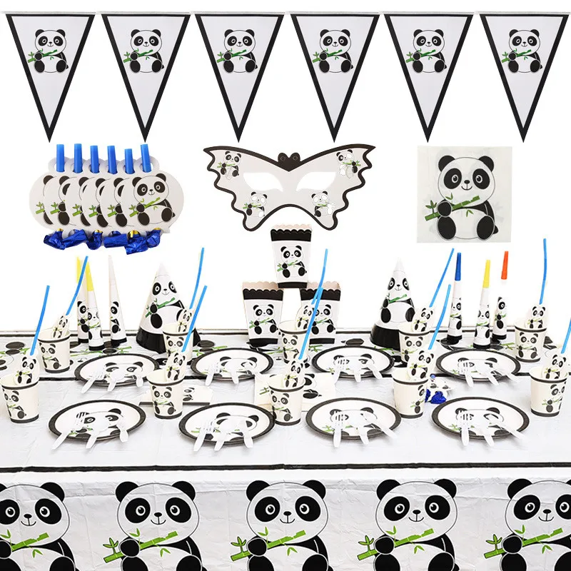 Набор для декора вечеринки в стиле панда
