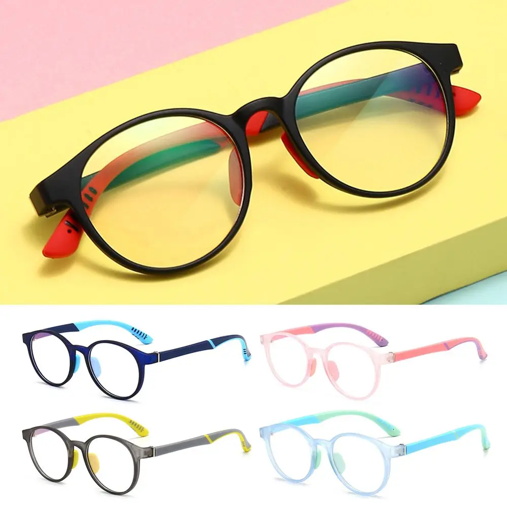 

Fashion Portable Online Classes Computer Ultra Light Frame Anti-blue Light Kids Glasses Comfortable Eyeglasses