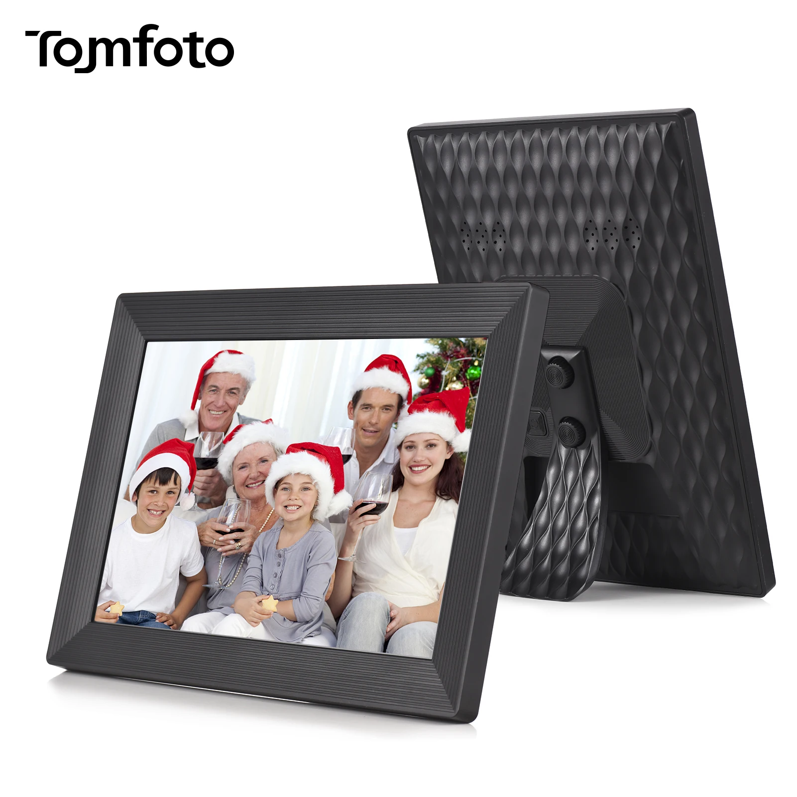 

10,1 дюймовая цифровая фоторамка Smart WiFi цифровой фотоальбом 1280*800 IPS сенсорный экран Встроенная память 16 Гб с задней подставкой