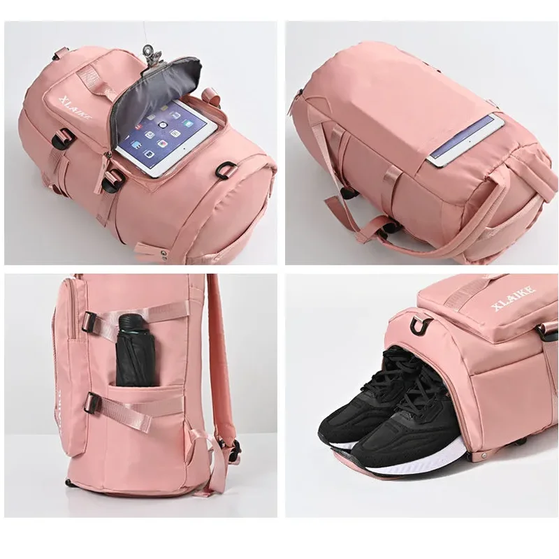 New Style Gym Bags 2022 Men Women Sports Handbag Mulitfunction Swimming Fitness Backpack Yoga Travel Duffle Fitness Training Bag