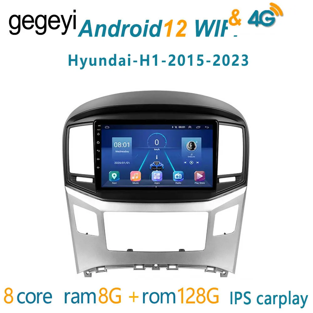

8G+128Gавтомагнитола for Hyundai H1 2015 2018 магнитола для авто 2 din 2дин android андроид 1 дин навигатор для авто 2din рамка для магнитолы подголовник с монитор...