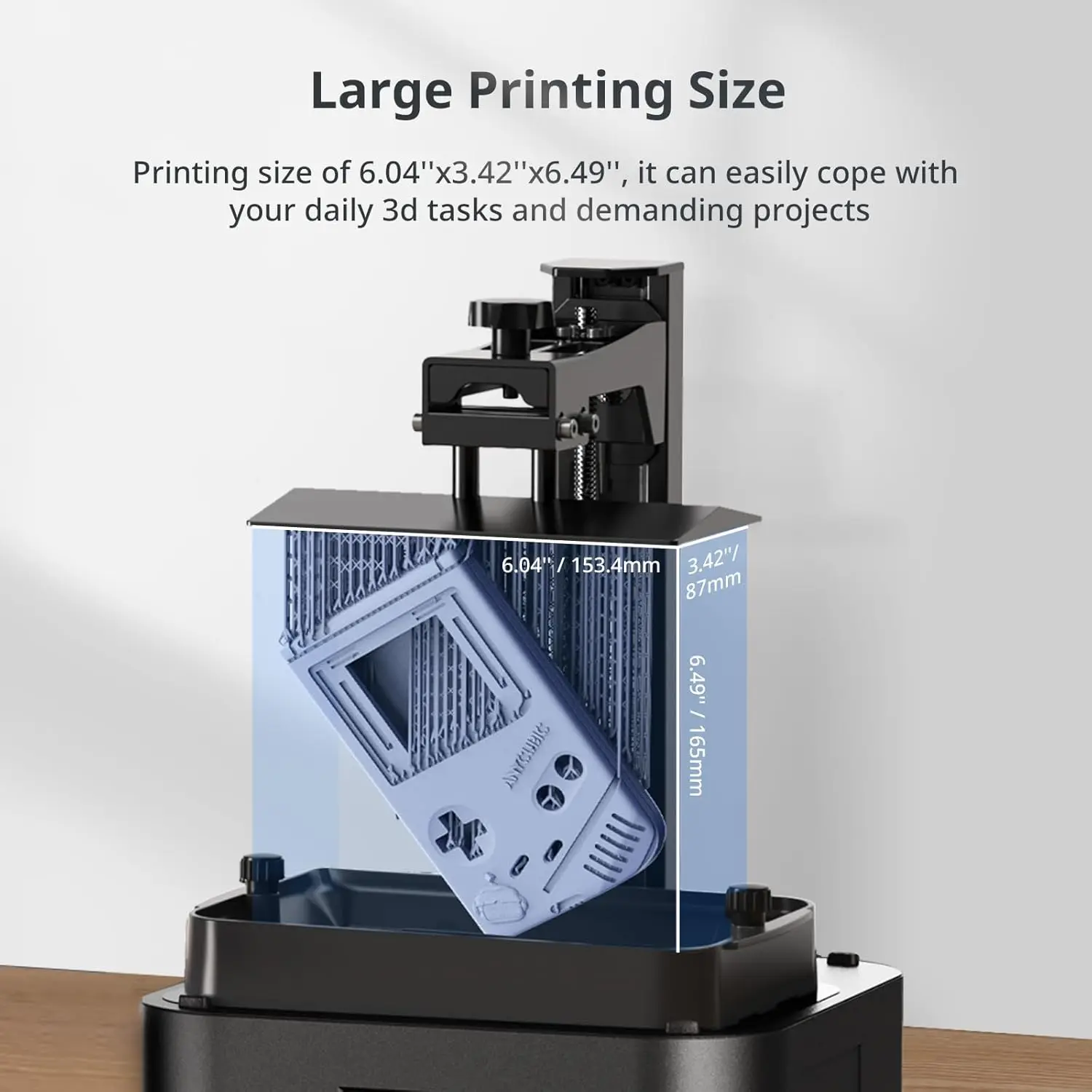 ANYCUBIC Photon Mono 4 полимерный 3D-принтер 7 дюймов 10K моно ЖК-экран размер печати 153 4*87*165 мм