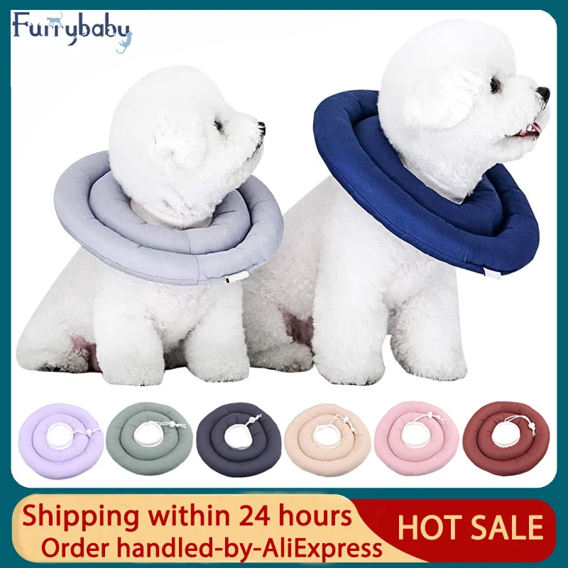 Удобный ошейник для питомцев водостойкий мягкий Регулируемый защитный