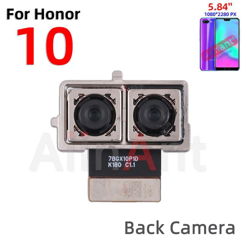 Передняя камера Aiinant задняя основная гибкий кабель для Huawei Honor 10 View Note V10 10X Lite