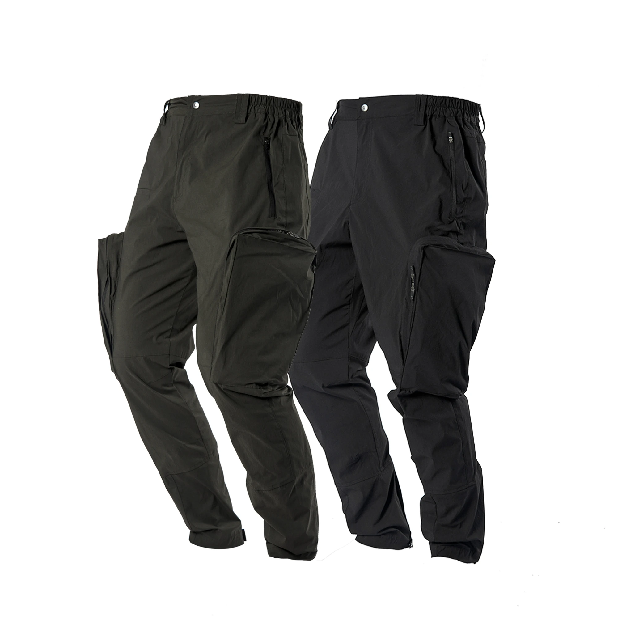 PUPIL TRAVEL 18SS New Pants Summer Men's Thin Style Techwear Overalls Bunched Feet Casual
