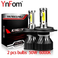 ynfom car special led headlight h4 9003 hb2 bulbs kit for lexusinfinitids brand cars for low beamhigh beamcar accessories