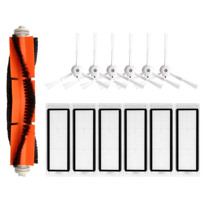 Основная боковая щетка замена фильтра Hepa для Xiaomi 1S Roborock S4 S5 Max S6 Pure E4 Xiaowa E2 E3
