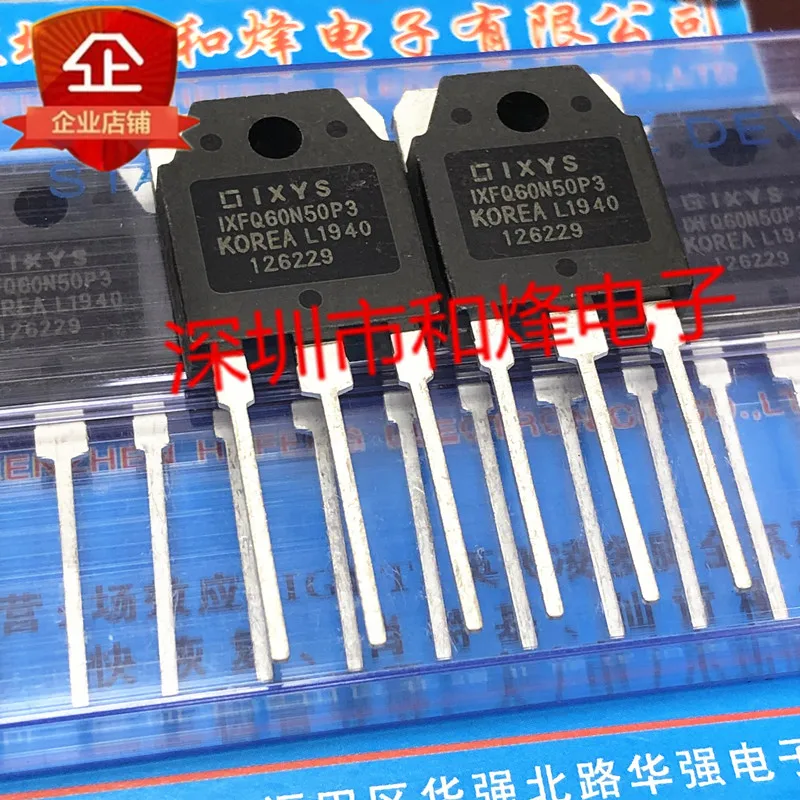 

5PCS-10PCS IXFQ60N50P TO-3P 500V 60A NEW AND ORIGINAL ON STOCK