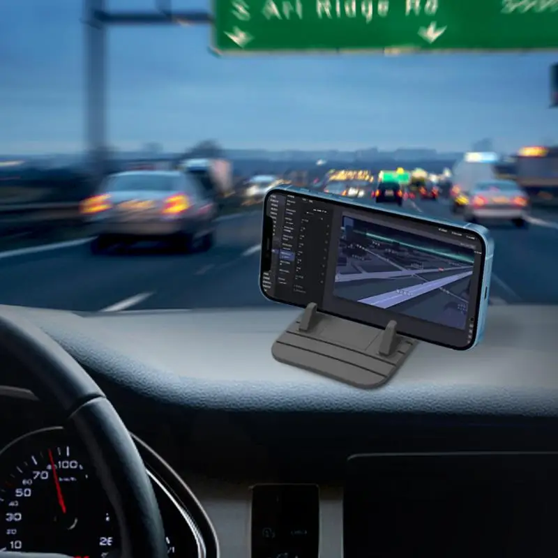 

Нескользящий Силиконовый Автомобильный держатель для телефона, Gps-навигатора