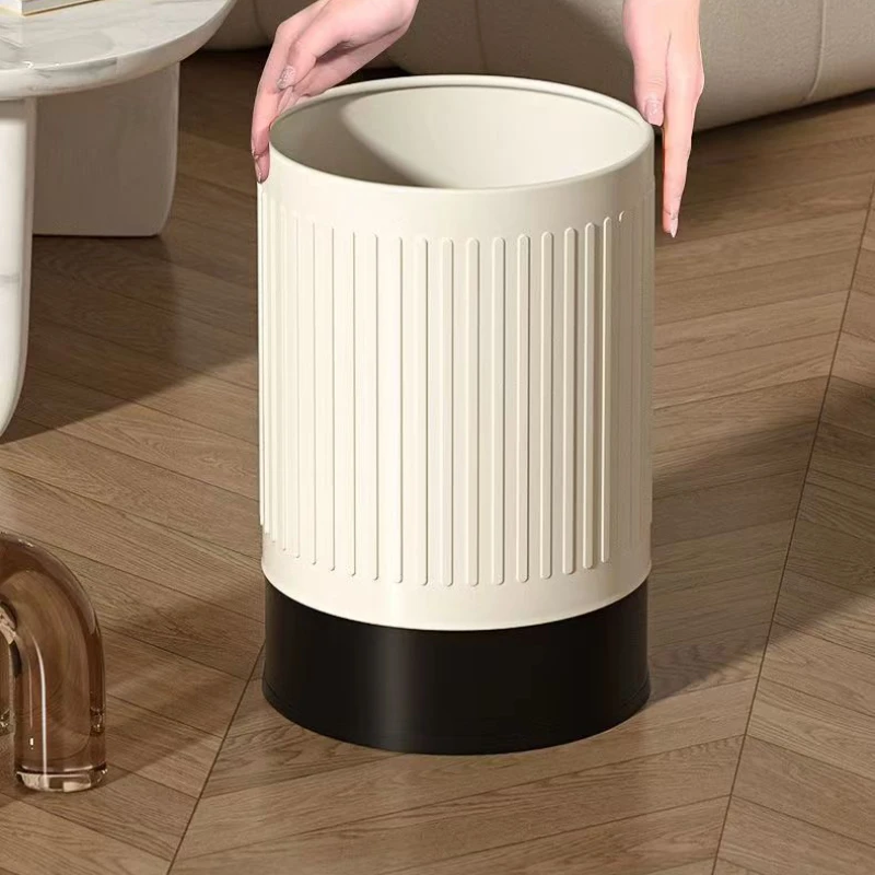 Простое Двухслойное мусорное ведро в европейском стиле высокая Эстетическая